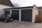 3er-Reihen-Garage ISO aus Stahl mit Sektionaltoren (Hochraumgarage) - BRANDL