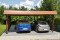 Doppel-Carport aus Holz - BRANDL