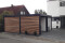 Einzel-Carport aus Stahl mit Sektionaltor + Anbau-Carport - BRANDL