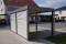 Einzel-Carport aus Stahl - BRANDL