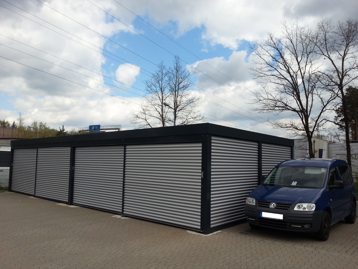 Doppel Carport Als Garage Mit Wandelementen