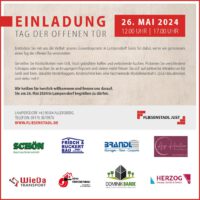 Einladung zum Tag der offenen Tür in Lampersdorf